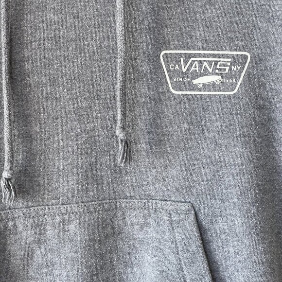 Vans Cropped Hoodie – Heather Grey – Size S (Fits S/M) - Picture 4 of 5